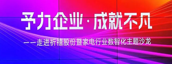 予力企業(yè) 成就不凡——走進(jìn)祈禧股份暨家電行業(yè)數(shù)智化主題沙龍圓滿舉行